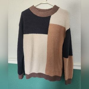 Womens Color block sweater Size Small